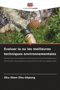 bokomslag valuer la ou les meilleures techniques environnementales