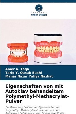 Eigenschaften von mit Autoklav behandeltem Polymethyl-Methacrylat-Pulver 1