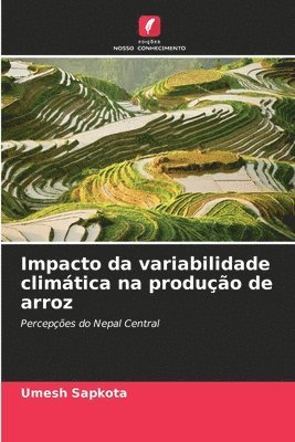 bokomslag Impacto da variabilidade climática na produção de arroz