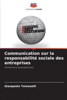 Gianpaolo Tomaselli - Communication sur la responsabilité sociale des entreprises, Häftad