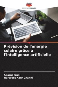 bokomslag Prvision de l'nergie solaire grce  l'intelligence artificielle