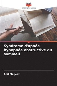 bokomslag Syndrome d'apnée hypopnée obstructive du sommeil