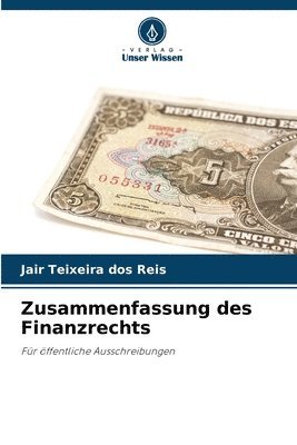 bokomslag Zusammenfassung des Finanzrechts