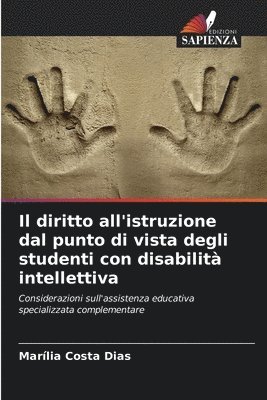 bokomslag Il diritto all'istruzione dal punto di vista degli studenti con disabilit intellettiva