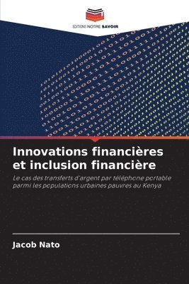 Innovations financières et inclusion financière 1