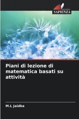 bokomslag Piani di lezione di matematica basati su attività