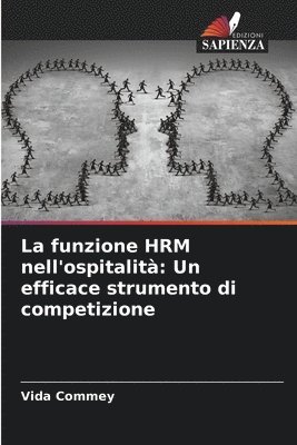 bokomslag funzione HRM nell'ospitalità