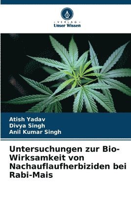 Atish Yadav, Divya Singh, Anil Kumar Singh - Untersuchungen zur Bio-Wirksamkeit von Nachauflaufherbiziden bei Rabi-Mais, Häftad