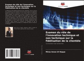 bokomslag Examen du rôle de l'innovation technique et non technique sur la fidélisation de la clientèle