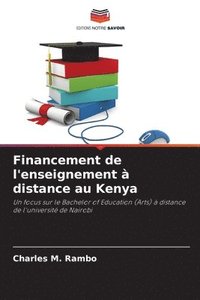 bokomslag Financement de l'enseignement  distance au Kenya