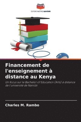 bokomslag Financement de l'enseignement à distance au Kenya
