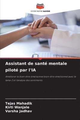 bokomslag Assistant de santé mentale piloté par l'IA