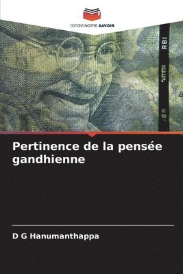 bokomslag Pertinence de la pense gandhienne