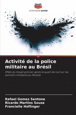 Activit de la police militaire au Brsil 1