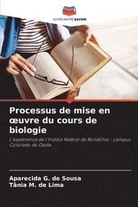 bokomslag Processus de mise en oeuvre du cours de biologie