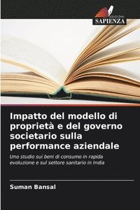 bokomslag Impatto del modello di proprietà e del governo societario sulla performance aziendale