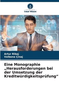 bokomslag Eine Monographie "Herausforderungen bei der Umsetzung der Kreditwürdigkeitsprüfung"