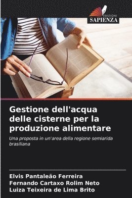 Gestione dell'acqua delle cisterne per la produzione alimentare