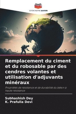 Remplacement du ciment et du robosable par des cendres volantes et utilisation d'adjuvants minéraux