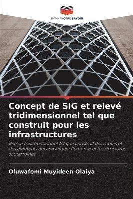 bokomslag Concept de SIG et relev tridimensionnel tel que construit pour les infrastructures