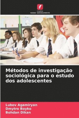 bokomslag Métodos de investigação sociológica para o estudo dos adolescentes