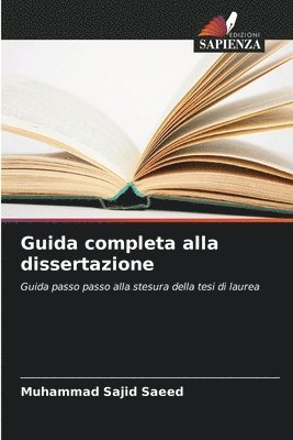 bokomslag Guida completa alla dissertazione