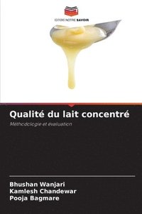 bokomslag Qualit du lait concentr