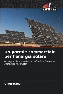 bokomslag portale commerciale per l'energia solare