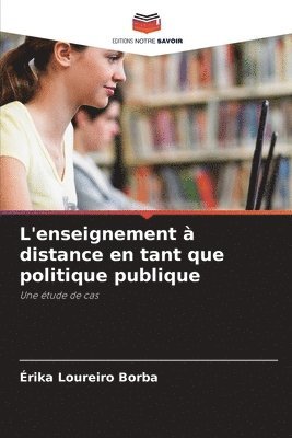 bokomslag L'enseignement  distance en tant que politique publique