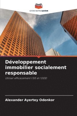 bokomslag Dveloppement immobilier socialement responsable