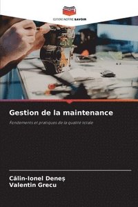 bokomslag Gestion de la maintenance