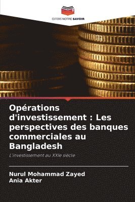 bokomslag Oprations d'investissement