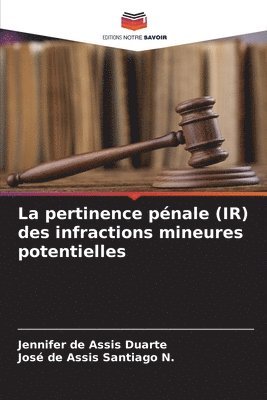 bokomslag pertinence pénale (IR) des infractions mineures potentielles