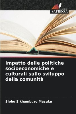 bokomslag Impatto delle politiche socioeconomiche e culturali sullo sviluppo della comunità