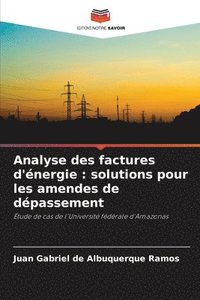 bokomslag Analyse des factures d'énergie