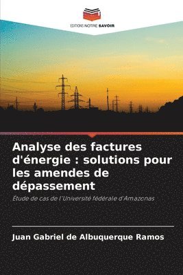 bokomslag Analyse des factures d'énergie