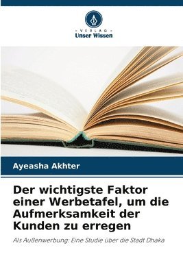 Der wichtigste Faktor einer Werbetafel, um die Aufmerksamkeit der Kunden zu erregen 1