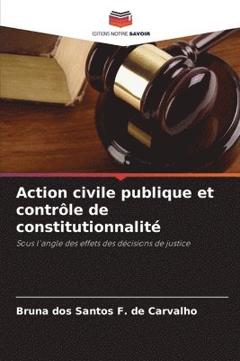 bokomslag Action civile publique et contrôle de constitutionnalité