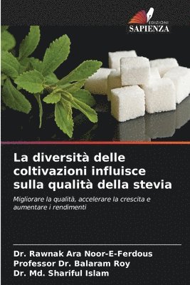 bokomslag La diversit delle coltivazioni influisce sulla qualit della stevia