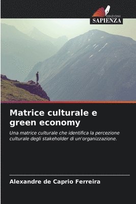 Matrice culturale e green economy 1