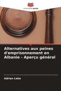 bokomslag Alternatives aux peines d'emprisonnement en Albanie - Aperu gnral