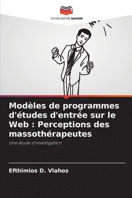 bokomslag Modles de programmes d'tudes d'entre sur le Web