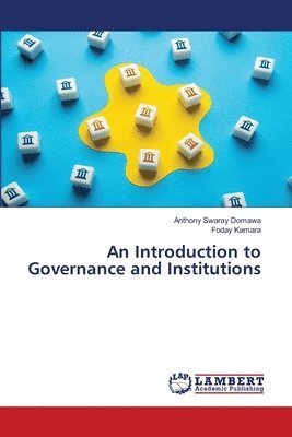 bokomslag An Introduction to Governance and Institutions