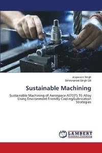 bokomslag Sustainable Machining