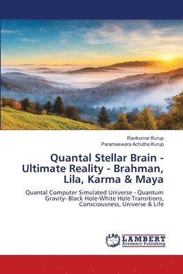 bokomslag Quantal Stellar Brain - Ultimate Reality - Brahman, Lila, Karma & Maya