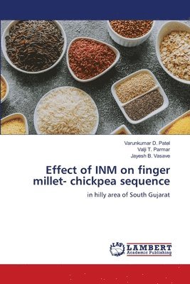 Effect of INM on finger millet- chickpea sequence 1