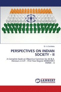 bokomslag Perspectives on Indian Society - II