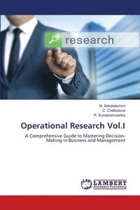 bokomslag Operational Research Vol.I