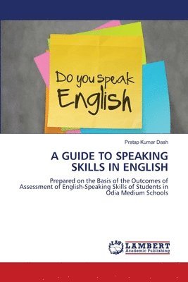bokomslag Guide to Speaking Skills in English