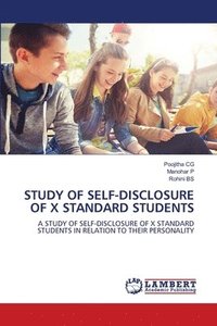 bokomslag Study of Self-Disclosure of X Standard Students